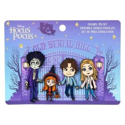 Loungefly Disney Hocus Pocus 4 Piece Pin Set