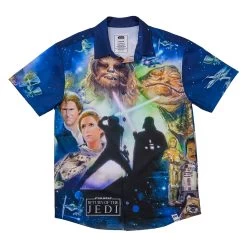Loungefly Star Wars Return Of The Jedi Poster Sublimated Camp Shirt -Fashion T Shirt Shop image e5e496c0 8b68 4063 bb78 2b497b222779