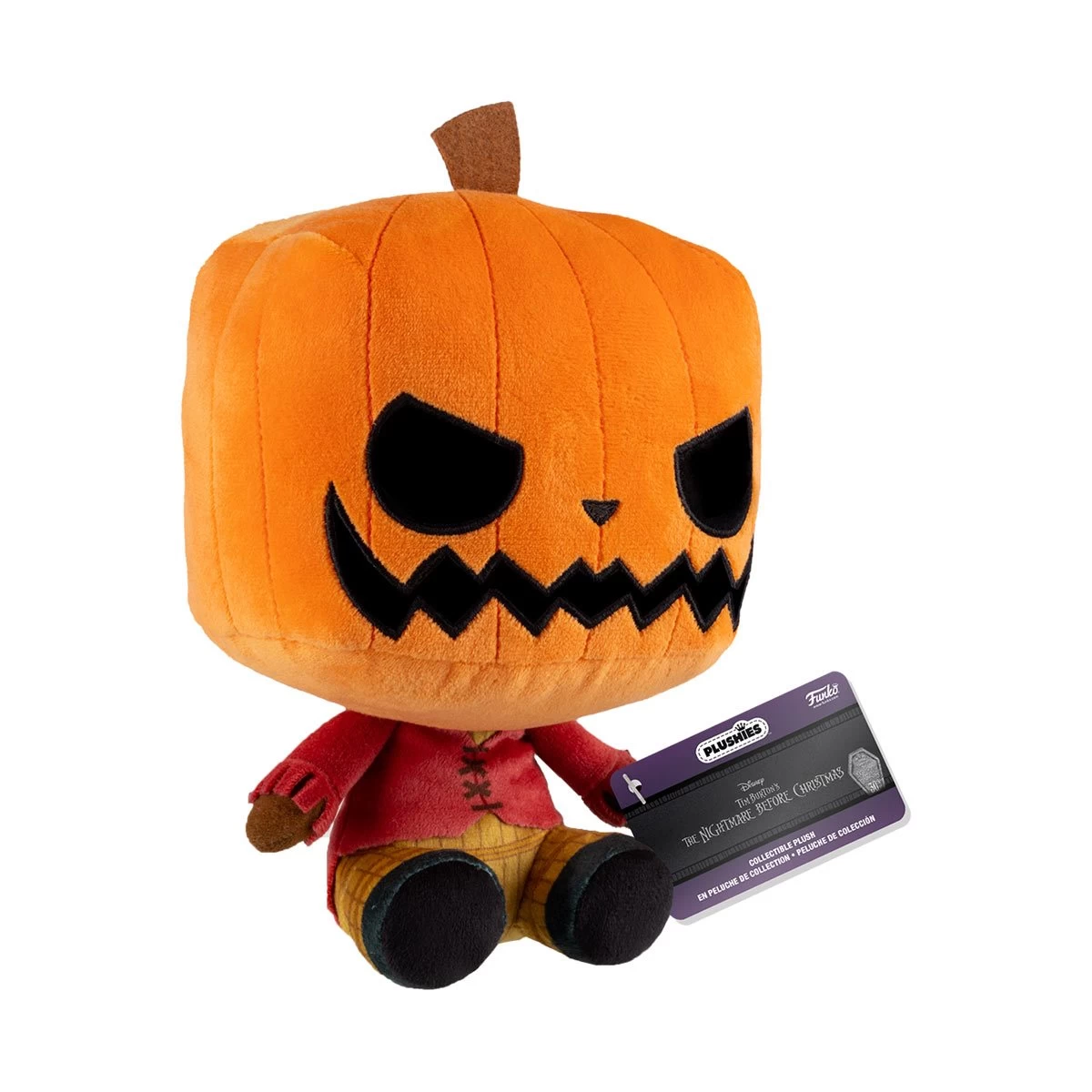 Funko The Nightmare Before Christmas 30th Anniversary Pumpkin King 7-Inch Pop! Plush 2 Funko The Nightmare Before Christmas 30th Anniversary Pumpkin King 7-Inch Pop! Plush - Image 2