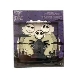 Loungefly Disney Nightmare Before Christmas Jack Skellington Mixed Emotions Collector Box Pin